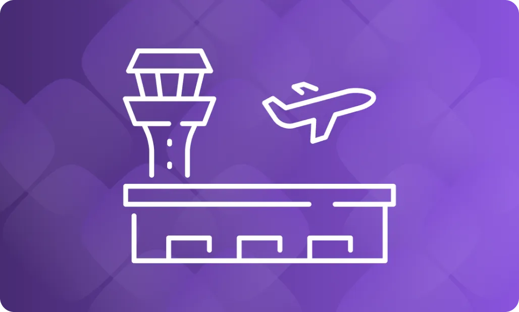 Flight Takeoff Radio Tower